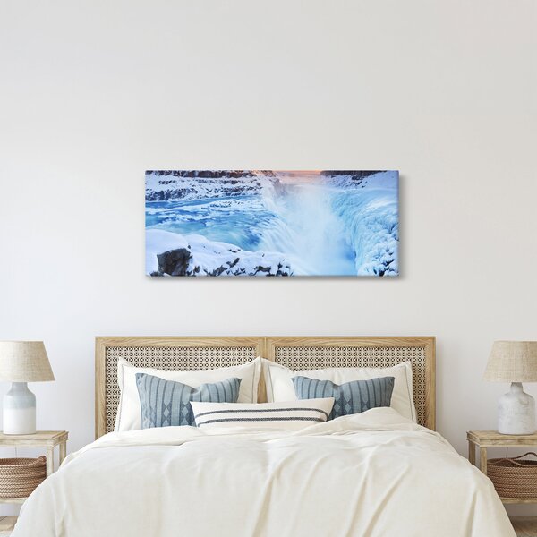 Slika - Ledeni slapovi (120x50 cm)