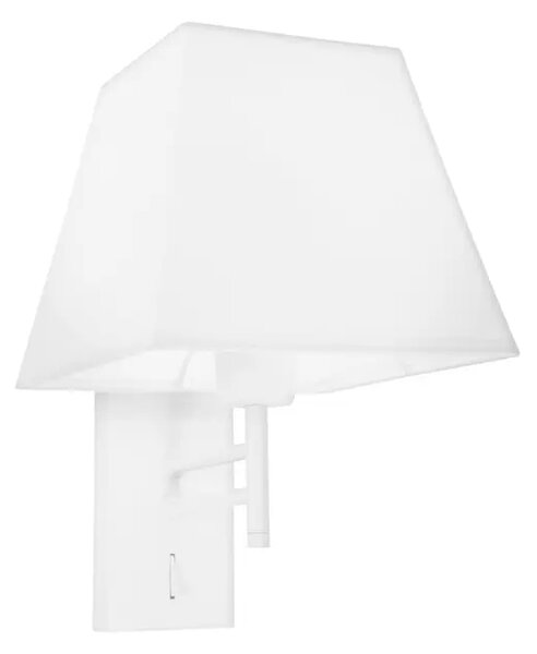 LOGAN ZIDNA LAMPA E27 IP20/BIJELA NL8126161