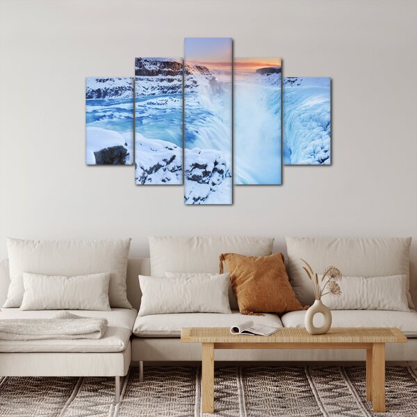 Slika - Ledeni slapovi (150x105 cm)