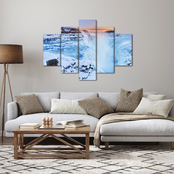 Slika - Ledeni slapovi (150x105 cm)