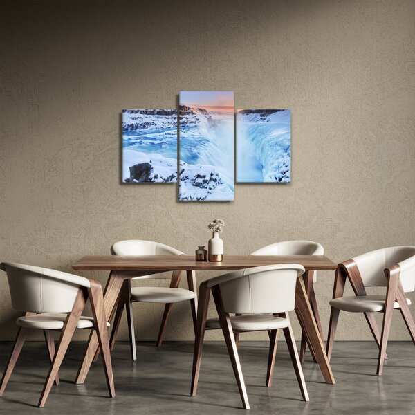 Slika - Ledeni slapovi (90x60 cm)
