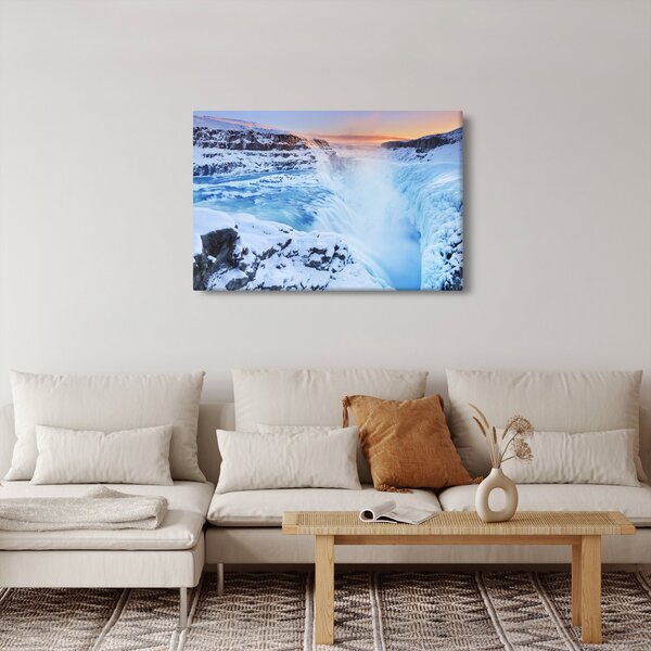 Slika - Ledeni slapovi (90x60 cm)