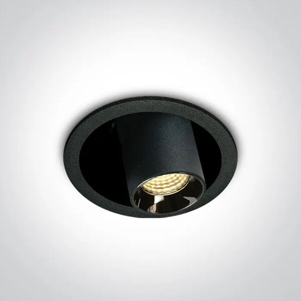 UGRADBENA SVJETILJKA LED 6W/480lm/3000K CRNA DM11106T/B/W