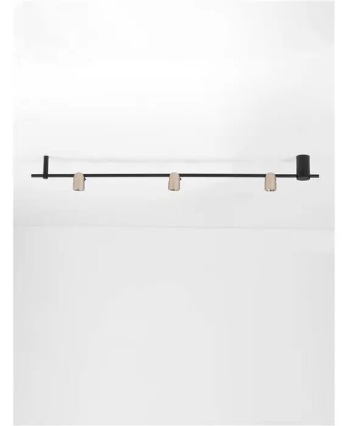 SIRMOS STROPNI REFLEKTOR LED/3000K/21W/1561Lm/CHAMPAIGN ZLATNA & CRNA NL9088132