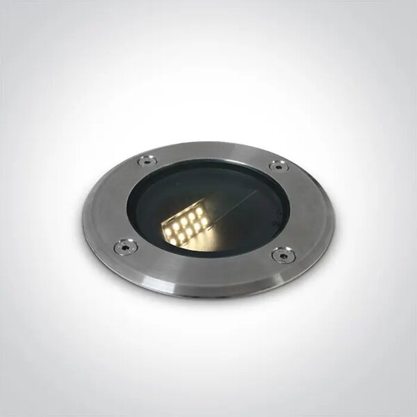 PODNA UGRADBENA SVJETILJKA LED 8W/3000K/180lm IP67 INOX316 DM69062/W