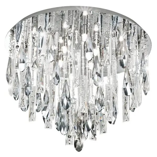 PLAFONJERA 8xLED 8X33W, PROM 580, KROM/KRISTAL CALAONDA 93433