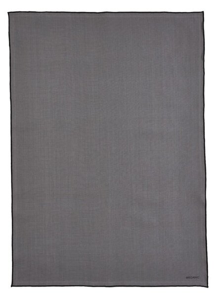 Sivi pamučni kuhinjski ručnik Bitz Organic, 80 x 55 cm