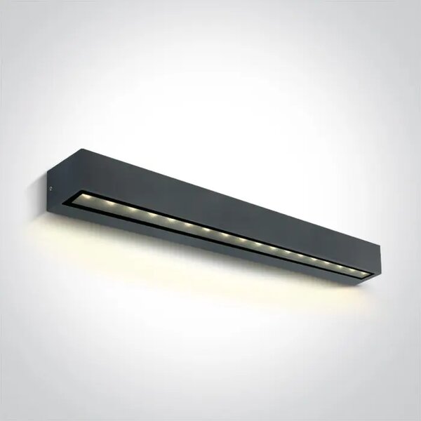 ZIDNA SVJETILJKA LED 13W 3000K IP65-ANTRACIT DM67526A3/AN/W