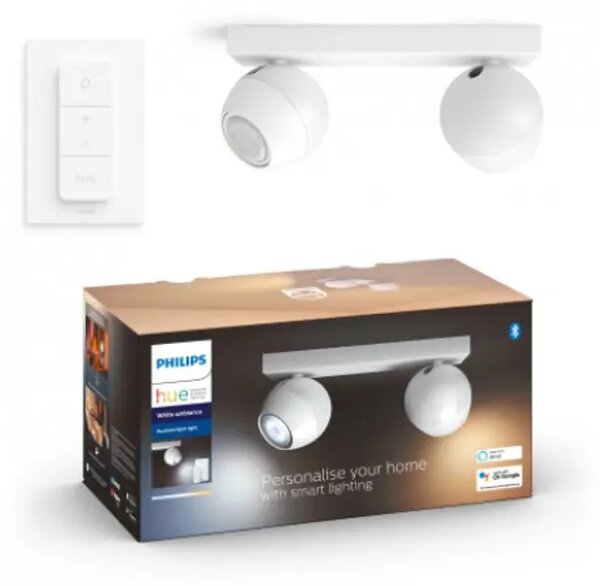 Buckram PHILIPS HUE REFLEKTOR 2x5W 230V BIJELI 8719514339064