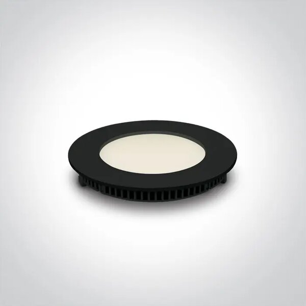 UGRADBENI LED PANEL 8W/3000K/480lm/230V CRNI DM10108FA/B/W