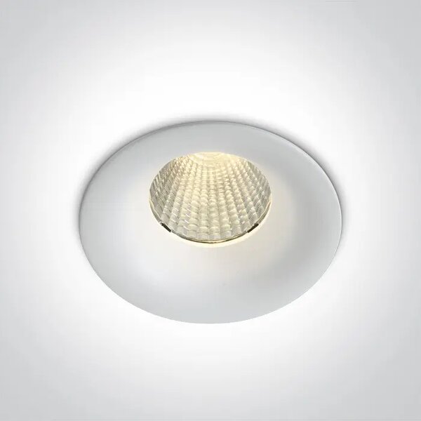 UGRADBENA SVJETILJKA LED/12W/3000K/1100lm/40°/700mA IP65 DIM. BIJELA DM10112C/W/W#