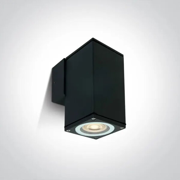 ZIDNA SVJETILJKA 1XGU-10 MR16/10W/230V IP54 CRNA DM67426B/B