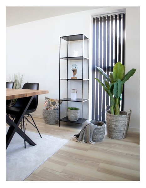 Kuća Nordic Vita Shelf Black Library, 51 x 170 m