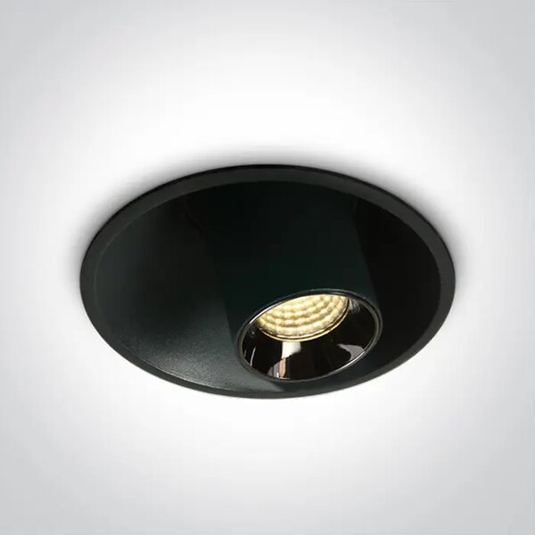 UGRADBENA SVJETILJKA LED/7W/560lm/3000K CRNA DM11107T/B/W