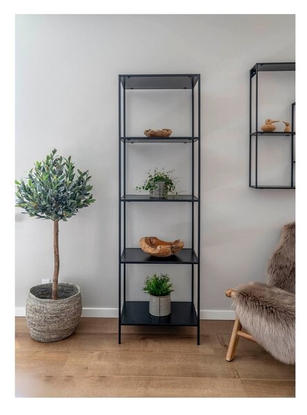 Kuća Nordic Vita Shelf Black Library, 51 x 170 m