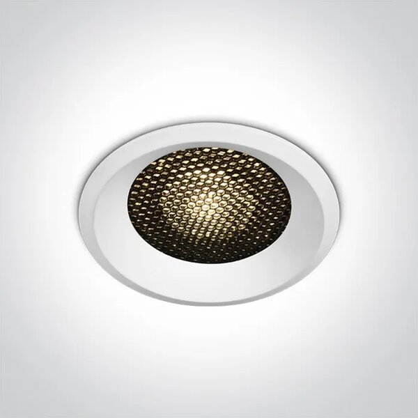 UGRADBENA SVJETILJKA LED/18W/3000K/1500lm/36°/500mA BIJELA DM10118DH/W/W#
