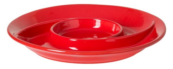 Crveni tanjur za posluživanje od kamenine ø 32 cm Cook & Host – Casafina
