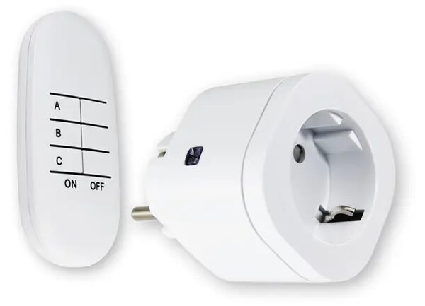 265-115 UTIČNICA S DALJINSKIM UPAVLJAČEM 13A/3000W 230V 3858890448474