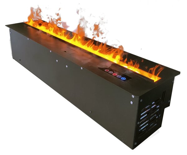 Električni kamin na vodenu paru ElectricSun MISTique mali, s plamenom u 8 boja, sa zvukom, s daljinskim upravljačem i mobilnom aplikacijom, 60 cm