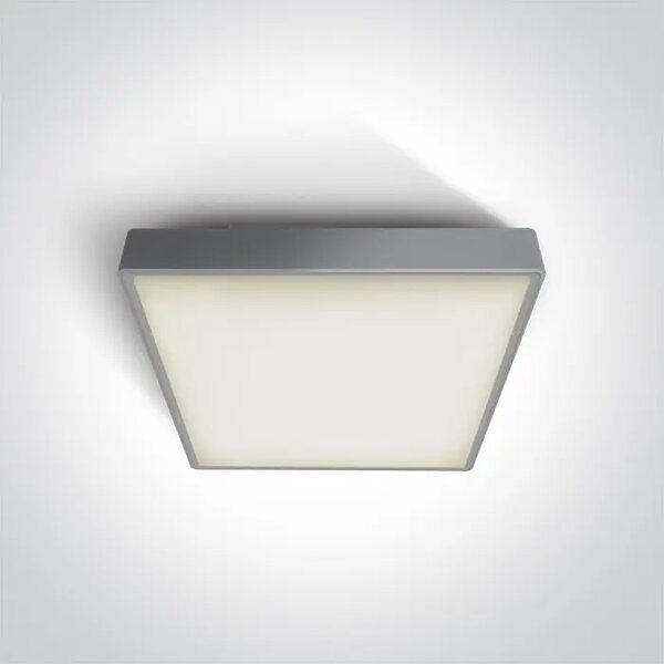 PLAFONJERA LED 2×E27/18W/PLC/230V IP65 SIVA DM67282EA/G