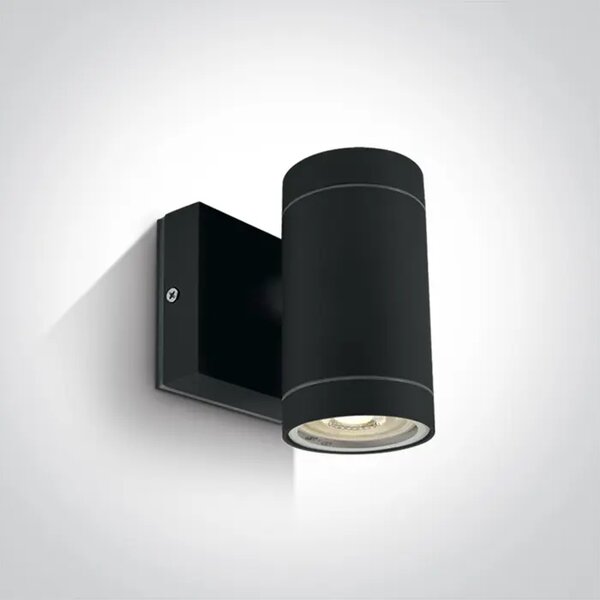 ZIDNA SVJETILJKA 1X35W GU-10 IP54 CRNA DM67130E/B