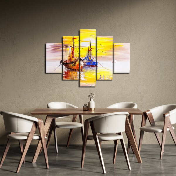 Slika - Slikani brodovi (150x105 cm)