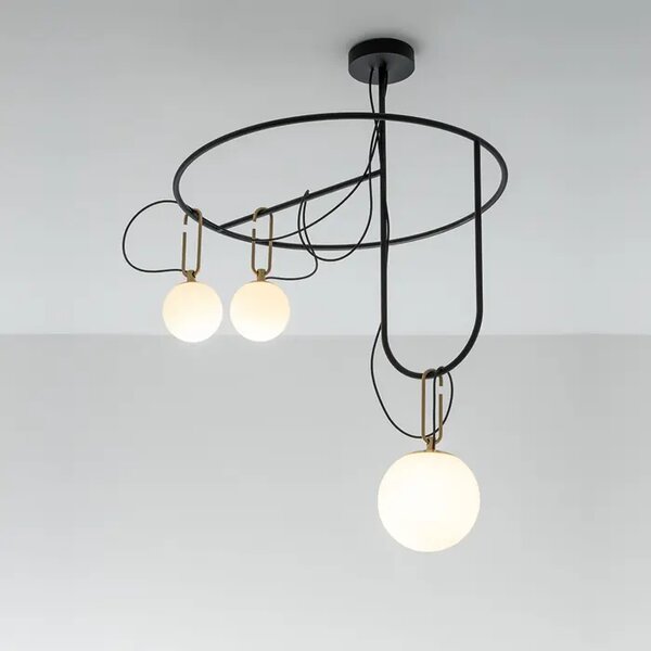 Nh S4 LUSTER CRNI/STARO ZLATO 23W 220-240V 1886lm AR1278010A
