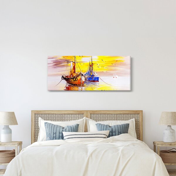 Slika - Slikani brodovi (120x50 cm)