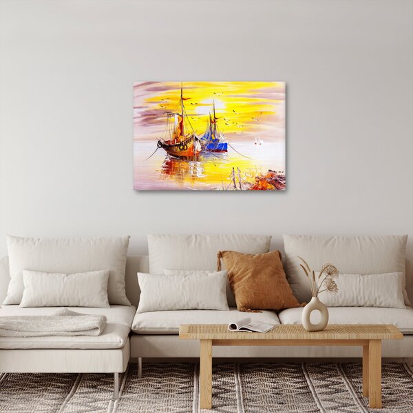 Slika - Slikani brodovi (70x50 cm)