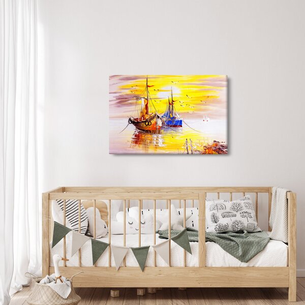 Slika - Slikani brodovi (90x60 cm)