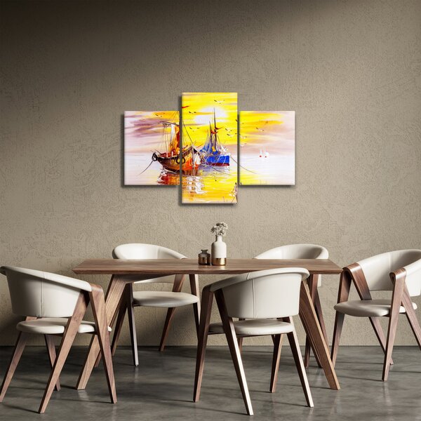 Slika - Slikani brodovi (90x60 cm)
