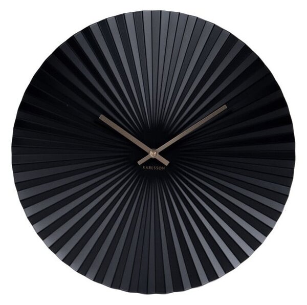 Sat u crnoj boji Karlsson Sensu, ø 40 cm