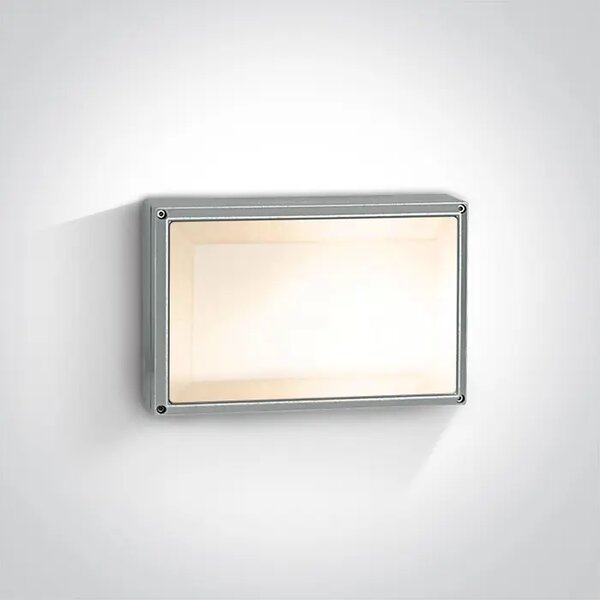 PLAFONJERA 2X75W/E27 IP54 SIVA DM67208B/G