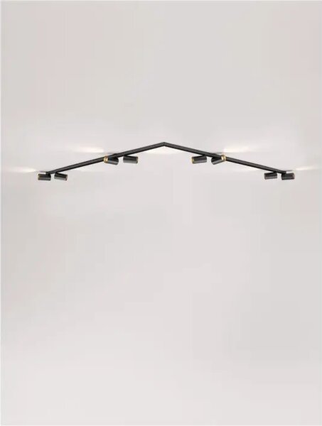 OSO REFLEKTOR CRNI GU10 8x10W IP20 NL9030918