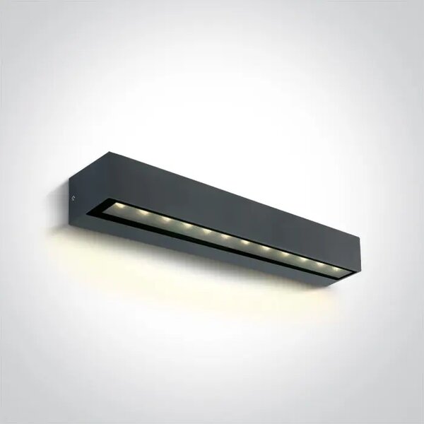 ZIDNA SVJETILJKA LED 9W WW IP65 230V ANTRACIT DM67526A2/AN/W