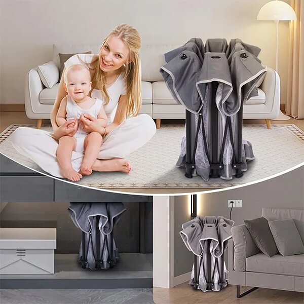 Nestplay™ Sklopiva Ogradica Za Bebe (127 X 127 Cm)