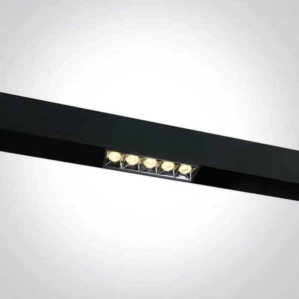 LINEARNA LED SVJETILJKA MAGNET 12W/48V/3000K/960lm CRNA DM42102A/B/W