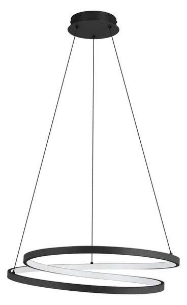 VISILICA 1xLED 37W, CRNO/BIJELA RUOTALE 900472