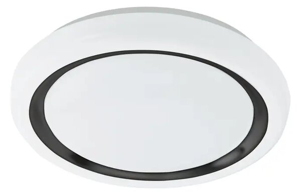 PLAFONJERA 1xLED 14,6W, PROM 340, BIJELA/CRNA CAPASSO 900149