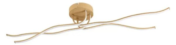 PLAFONJERA 1xLED 37W, DRVO OPTIK/BIJELA RONCADE 2 901105