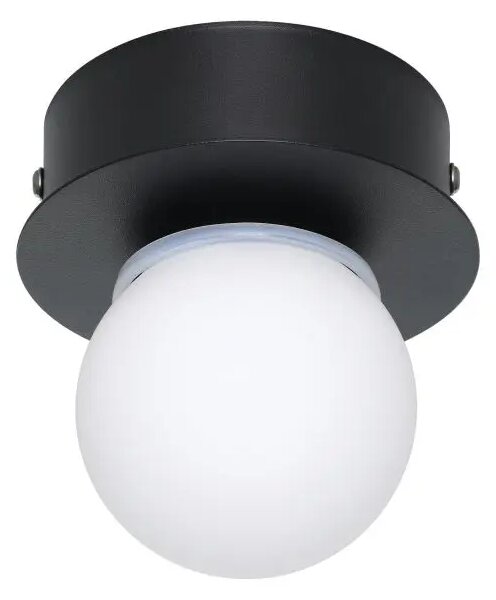 PLAFONJERA 1xLED 3,3W, 340lm, CRNO/BIJELA MOSIANO 900659