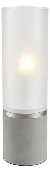 MOLO STOLNA LAMPA 40CM GREY/FROSTED E27 MA108593