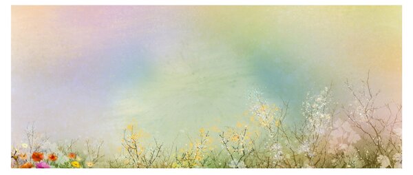 Slika - Slikana livada 2 (120x50 cm)