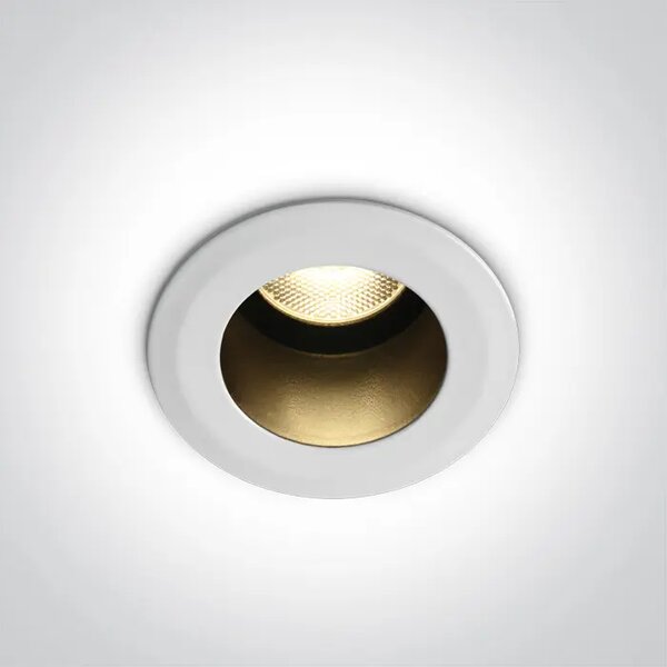 UGRADBENA SVJETILJKA LED 6,5W/3000K/550lm/700mA/IP65 DIMMABILNA DM10107DL/W/W