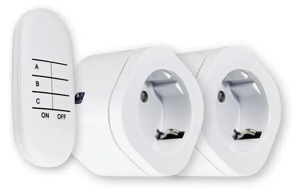 265-116 UTIČNICE S DALJINSKIM UPRAVLJAČEM 13A/3000W 230V 3858890448481