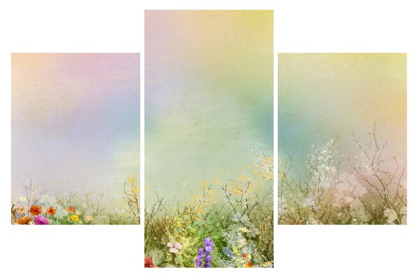 Slika - Slikana livada 2 (90x60 cm)
