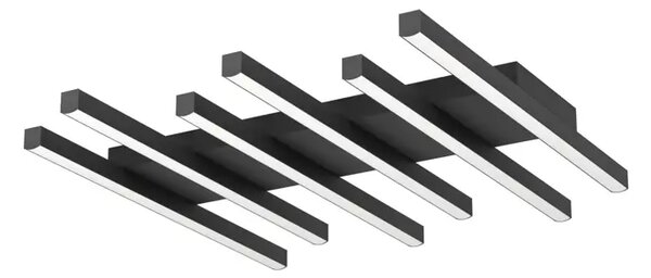 PLAFONJERA 1xLED 25,6W, CRNA/BIJELA, DIMABILNA, SA DALJ. PADULARI 900597