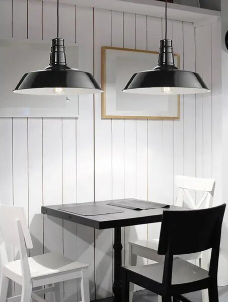 OSTERIA VISILICA E27 /IP20/CRNA NL420201