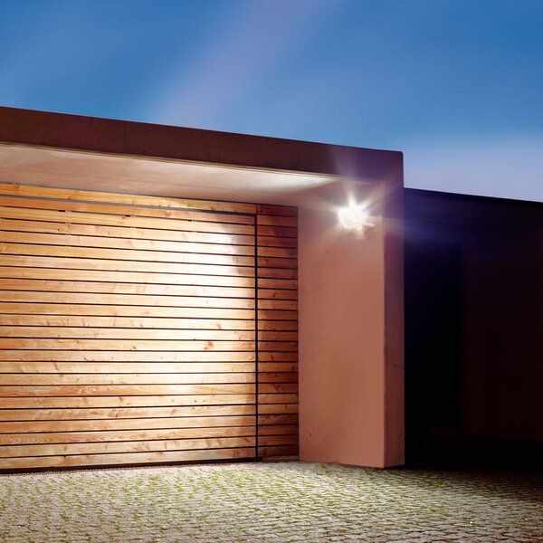 STEINEL LS 300 S senzorski LED vanjski reflektor, crni, IP44, Crno, Metal