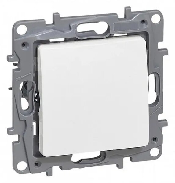 66XX04 NILOE KRIŽNI PREKIDAČ 1P/10A/250V BIJELI LE66XX04